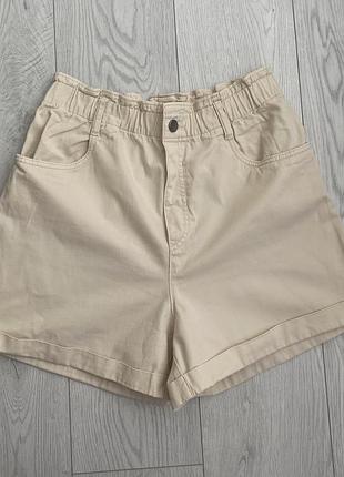 Бежеві шорти  h&m