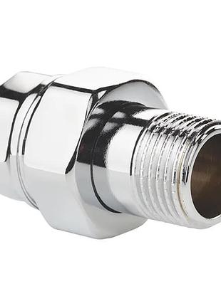 Згін американка (хром) 3/4 "прямий koer kr.341.chr (kr2703)