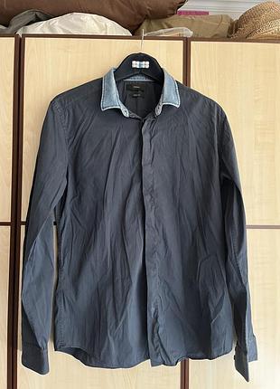 Diesel рубашка slim fit тонкая летняя