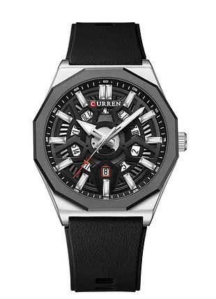 Curren 8437 silver-black