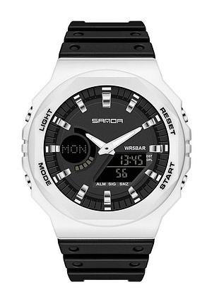 Sanda 6016 white-black