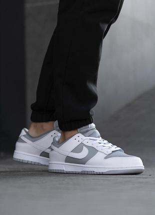 Nike dunk low white grey