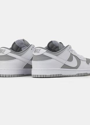 Nike dunk low white grey 4