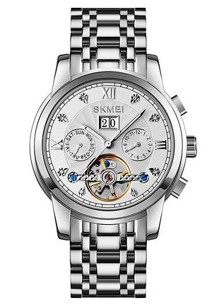 Skmei m029sisi silver-silver
