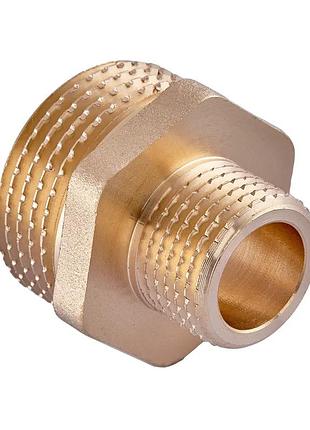Ніпель редукційний koer kf.n0610.wn - 1"x1/2'' без нікелю (mx1514)