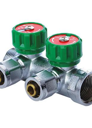 Колектор вентильний з фитингом koer kr.1121-2 3/4"x2 ways (kr2650)
