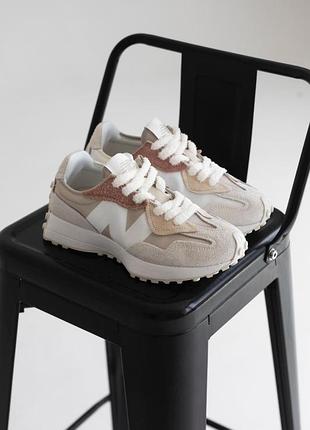 New balance 327 beige/pink