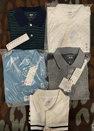 Футболка поло uniqlo xs