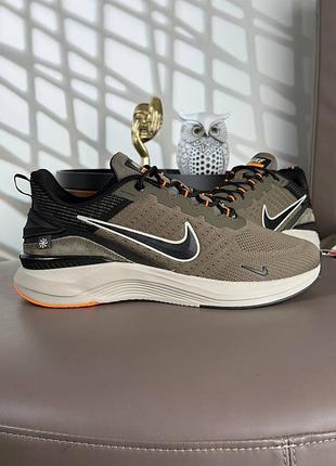 💎мужские кроссовки nike air zoom winflo olive black