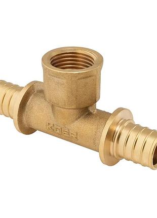 Трійник перехідний з вр koer ka.t20-06f-20 - 20(2.8mm) x 1/2"f x 20(2.8mm) (kr4895)