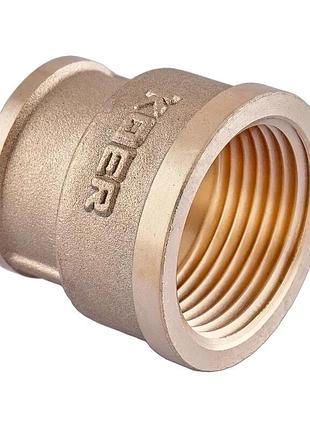 Муфта редукційна koer kf.c0608.wn - 3/4"x1/2" без нікелю (mx1497)