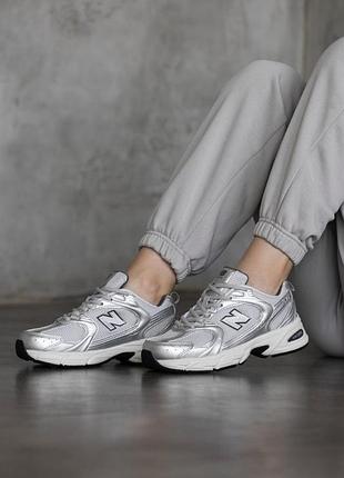 New balance 530 silver metallic