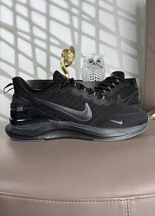 💎мужские кроссовки nike air zoom winflo all black
