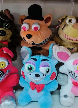 Мягкая игрушка аниматроники, 5 пять ночей у фредди, five nights at freddy's, " 7 видов ", 20 см. (аниматроник)