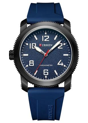 Curren 8454 black-blue