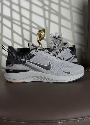 💎мужские кроссовки nike air zoom winflo light grey