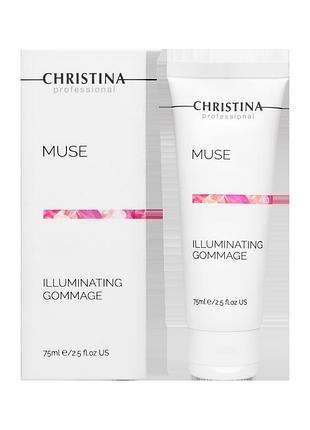 Придающий сияние гоммаж muse illuminating gommage 75 мл