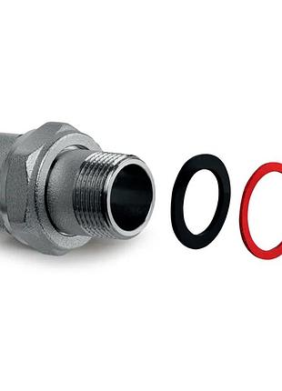 Згон американка прямой koer kr.343 - 1/2" (плоская прокладка) (kr4766)