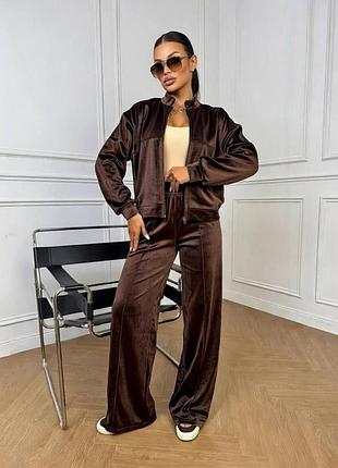 Найулюбленіші жіночі костюми у стилі zara тепер з преміального велюру😍