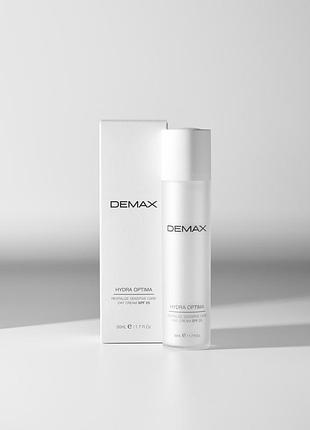 Увлажняющий дневной крем spf25 hydra optima day cream sensitive demax, 50мл