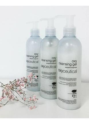 Кислородный гель для умывания oxy cleansing gel rene dessay, 250 мл