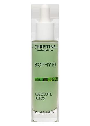 Детокс-сироватка «абсолют» christina biophyto absolute detox serum, 30 мл