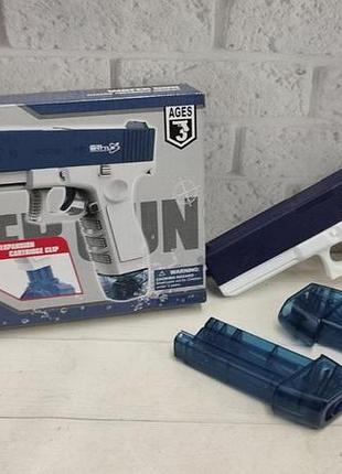 Электрический водяной пистолет, аккум. electric water gum, battle, glock