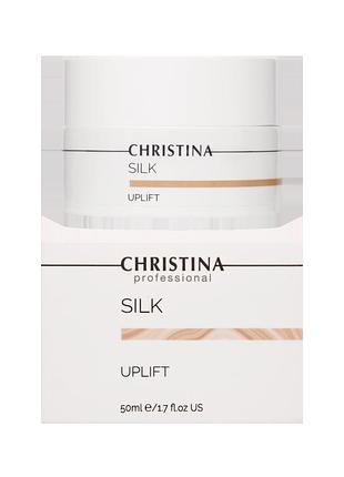 Подтягивающий крем для лица шелк silk uplift cream, 50 мл
