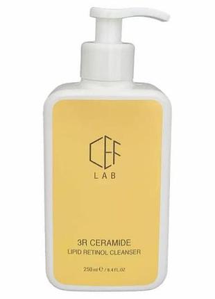 Липидный гель для очищения кожи ceflab 3r ceramide lipid retinol cleanser 250ml