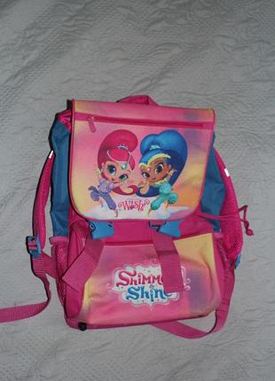 Рюкзак портфель для девочки shimmer shine розовый