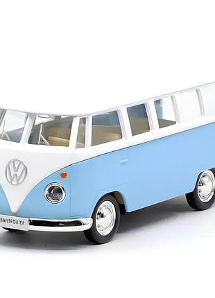 Машинка volkswagen t1, модель автомобіля volkswagen transporter t1 13х5х4 см