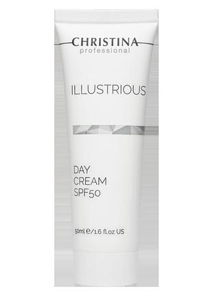 Дневной крем illustrious day cream spf50 christina, 50 мл