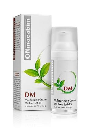 Увлажняющий крем для жирной кожи moisturizing cream oil free spf 15 оnmacabim, 50 мл