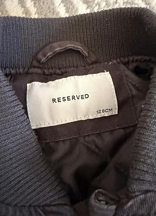 Бомбер курточка вітровка reserved 128