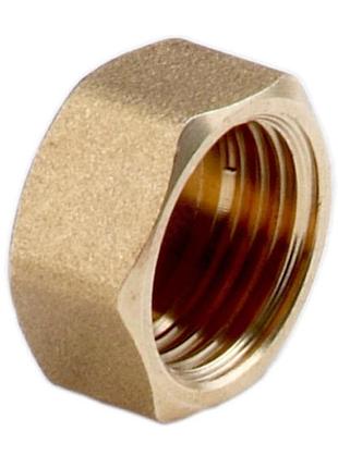 Заглушка латунная 1 1/2" ferro