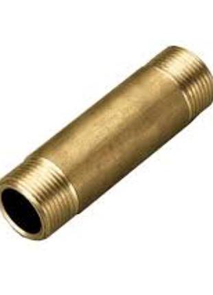 Ниппель длинный 1/2"х6см латунный sanha