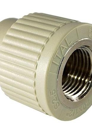 Муфта рв ital ppr 20х1/2"