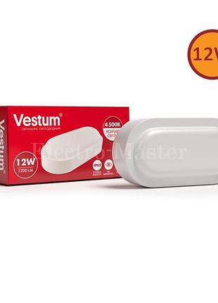 Світильник ркх led 12w овал 4500k 220v