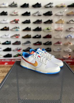 Оригінал!кросівки nike dunk low «photo blue»(hq3613-133)
