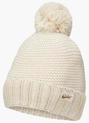 Шапка жіноча nike beanie (do8199-104)