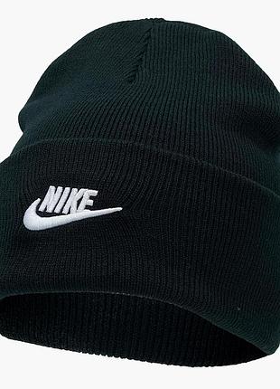 Шапка чоловіча nike peak futura beanie black (hf5498-010)