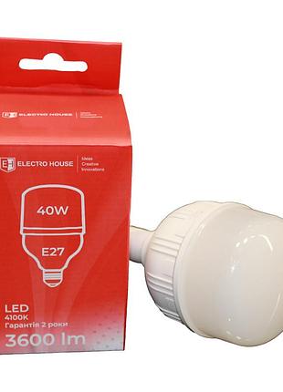 Led-лампа т100 40 вт e27 4100 к 3600 лм