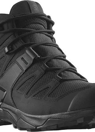 Тактические ботинки salomon x ultra forces mid gtx 10 black