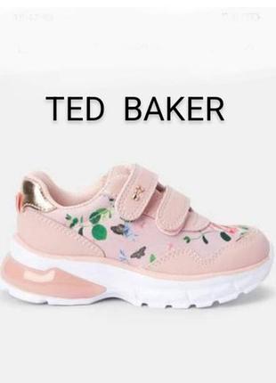 Шикарные дизайнерские кроссовки бренда ted baker цветочный принт. u9 7 eur.24