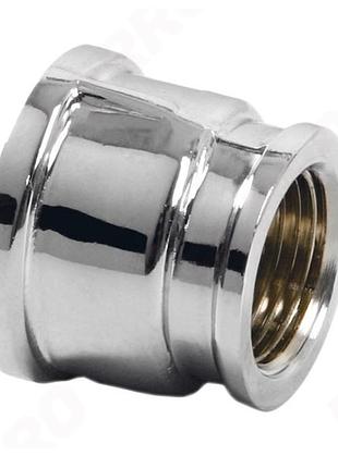 Муфта редукційна хромована 1/2 "х3/8" ferro