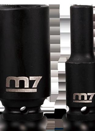 Mighty seven головка ударная 16мм 1/2” 6гр удлиненная