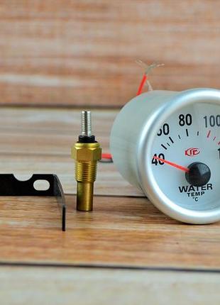 Указатель температуры воды стрелочный ket gauge 7702 led диодный ø52мм прибор датчик