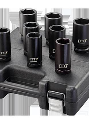 Mighty seven набор головок ударных 3/4" 8од 26-36мм пластик.кейс