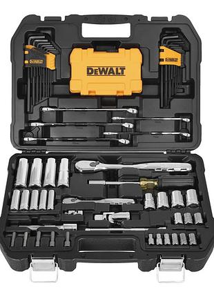 Набір торцевих ключів dewalt 89 предметів (1/4”-1/2”) в кейсі оригінал