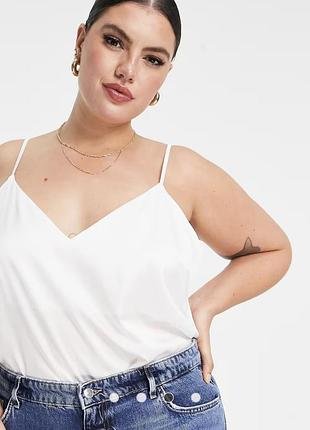 Атласный топ майка asos 981 18